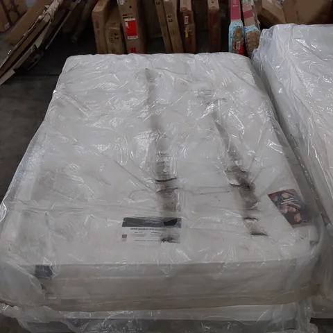 BAGGED SILENTNIGHT 4FT6 DOUBLE SIZED 1200 POCKET ECO COMFORT POCKET MATTRESS