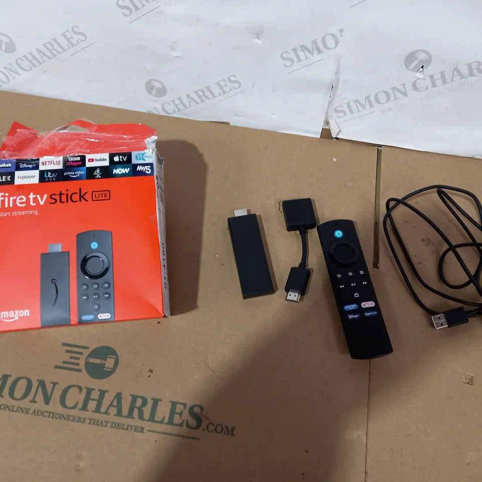 BOXED AMAZON FIRE TV STICK LITE
