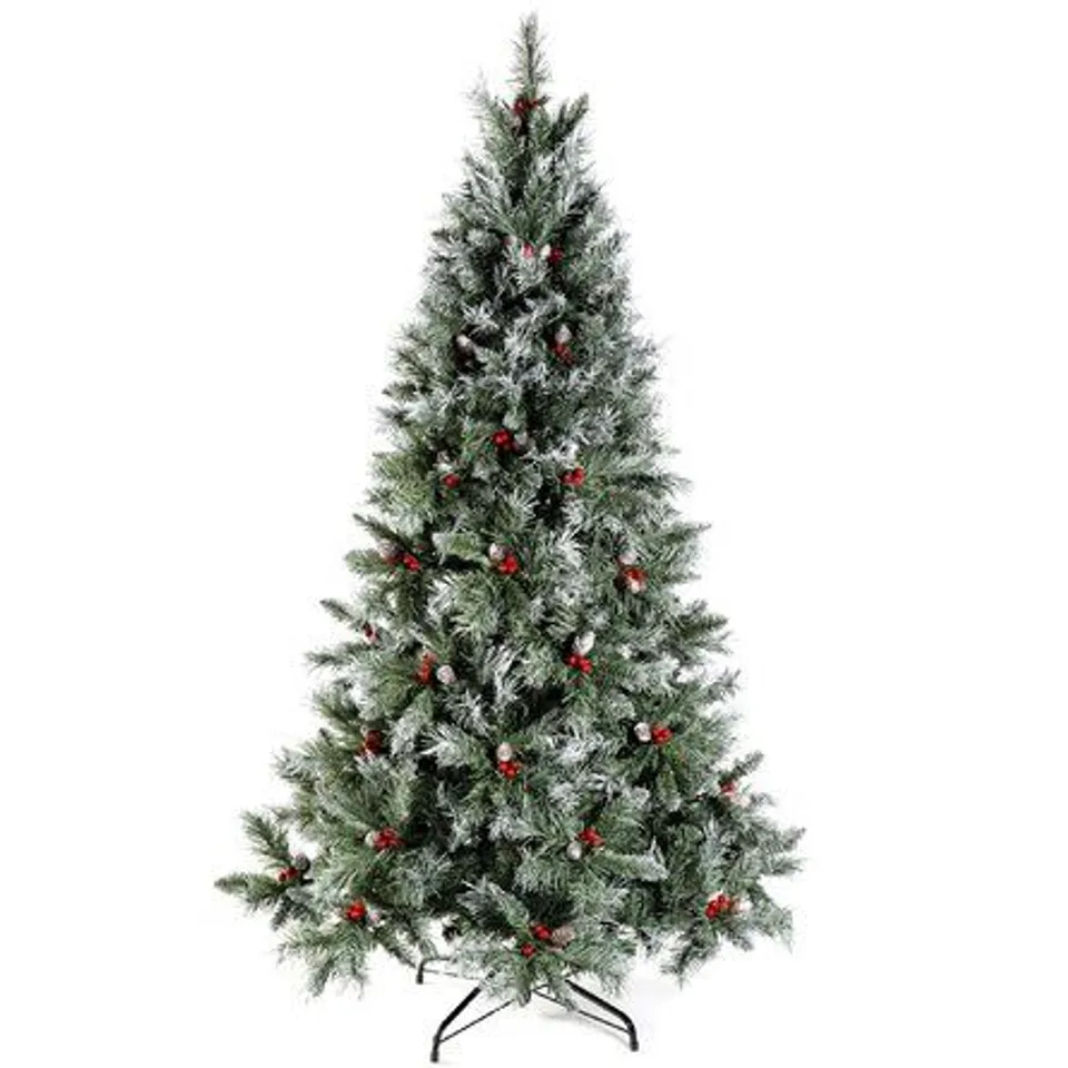 BOXED 5FT GREEN SPRUCE ARTIFICIAL CHRISTMAS TREE
