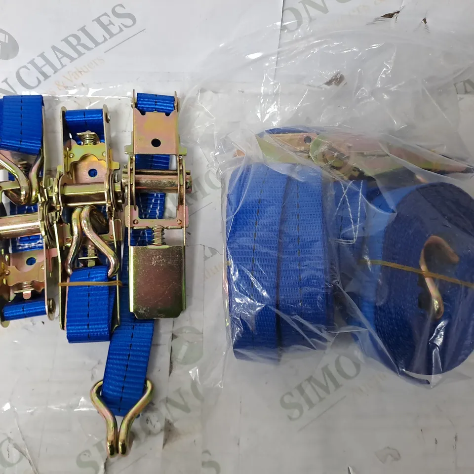 BLUE RATCHET STRAPS 
