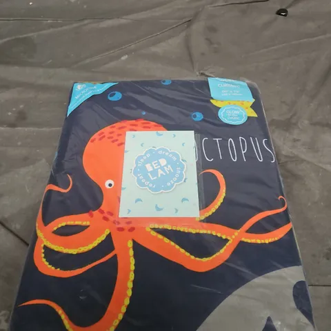 BED-LAM GLOW IN THE DARK CURTAINS - 66 X 72"