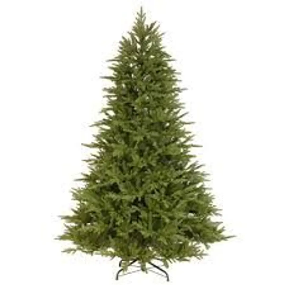 Boxed 229cm h artificial pine Christmas tree (1 box)