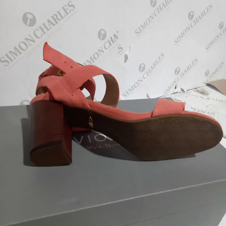 BOXED VIONIC CORAL HIGH HEELS - UK SIZE 7