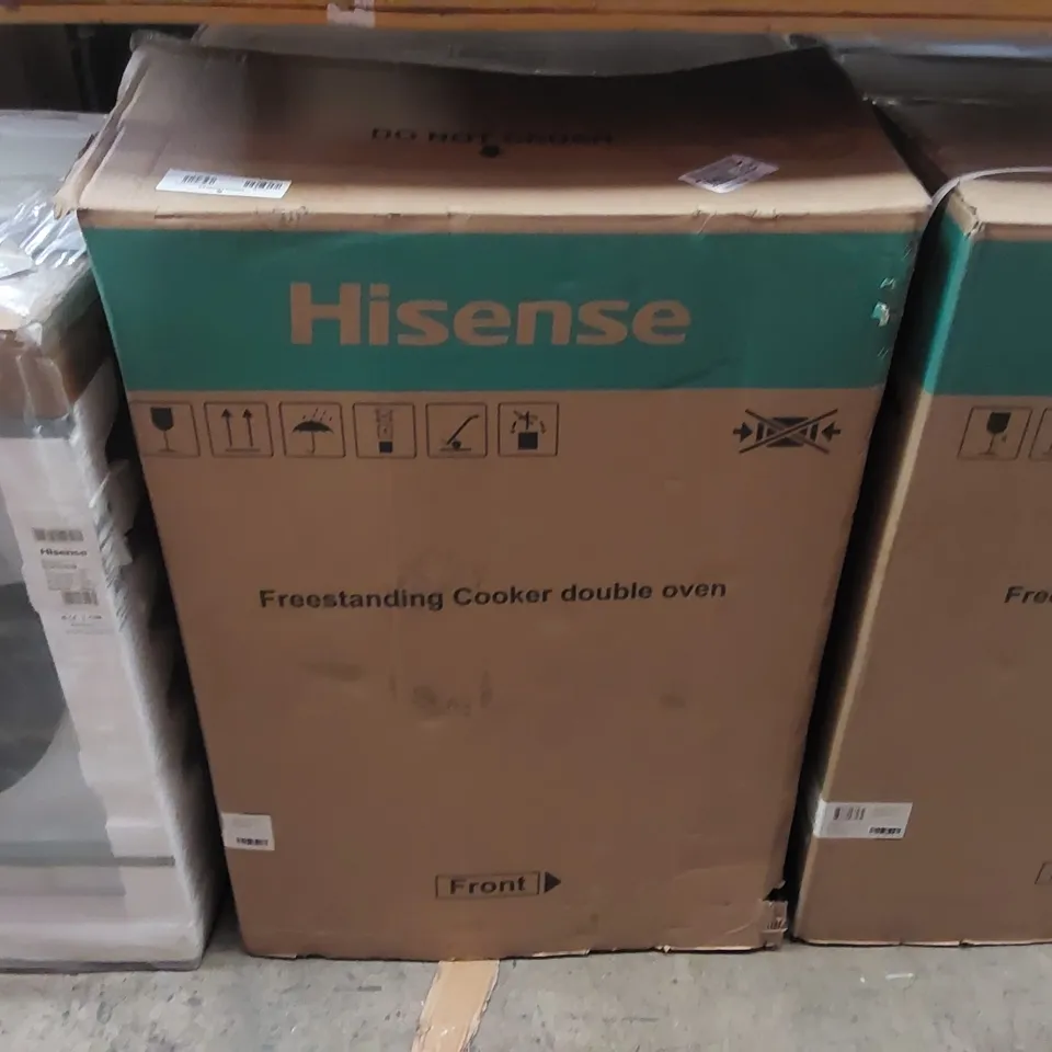 BOXED HISENSE BLACK ELECTRIC COOKER HDE3211BBUK