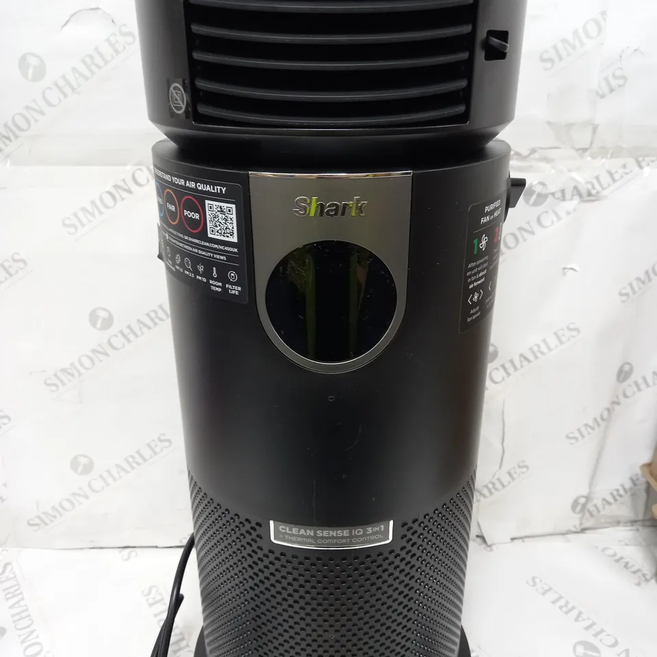 BOXED SHARK 3-IN-1 AIR PURIFIER, HEATER & FAN HC450