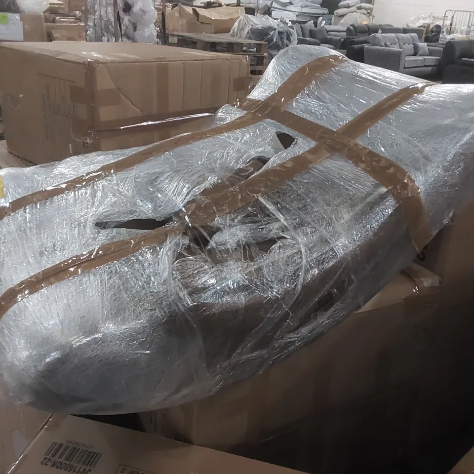 FRANCOLIN UPHOLSTERED LOUNGE CHAIR - BROWN (1 ITEM)