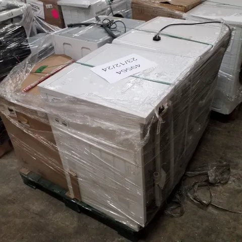 PALLET OF APPROXIMATELY 4 UNPROCESSED RAW RETURN WHITE GOODS TO INCLUDE