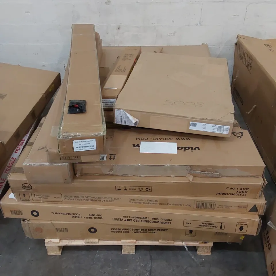 PALLET TO CONTAIN ASSORTED BOXED FURNITURE AND FURNITURE PARTS