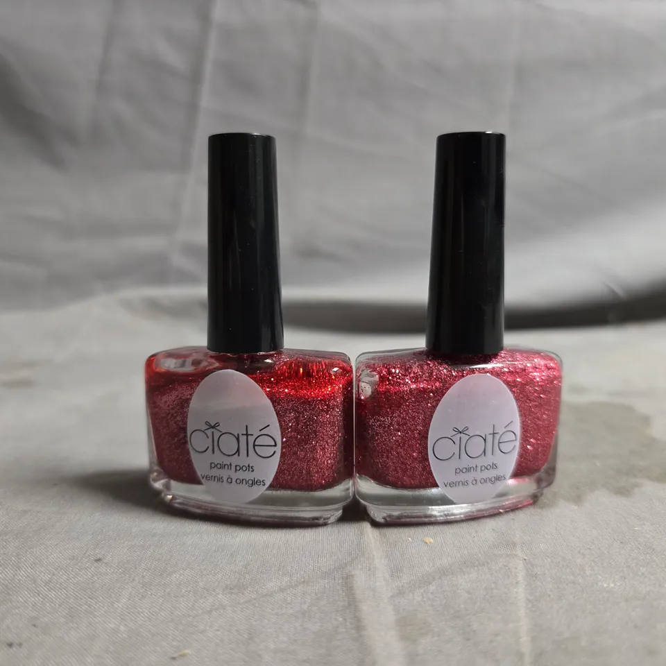 LARGE QUANTITY OF CIATE PAINT POTS NAIL POLISH 