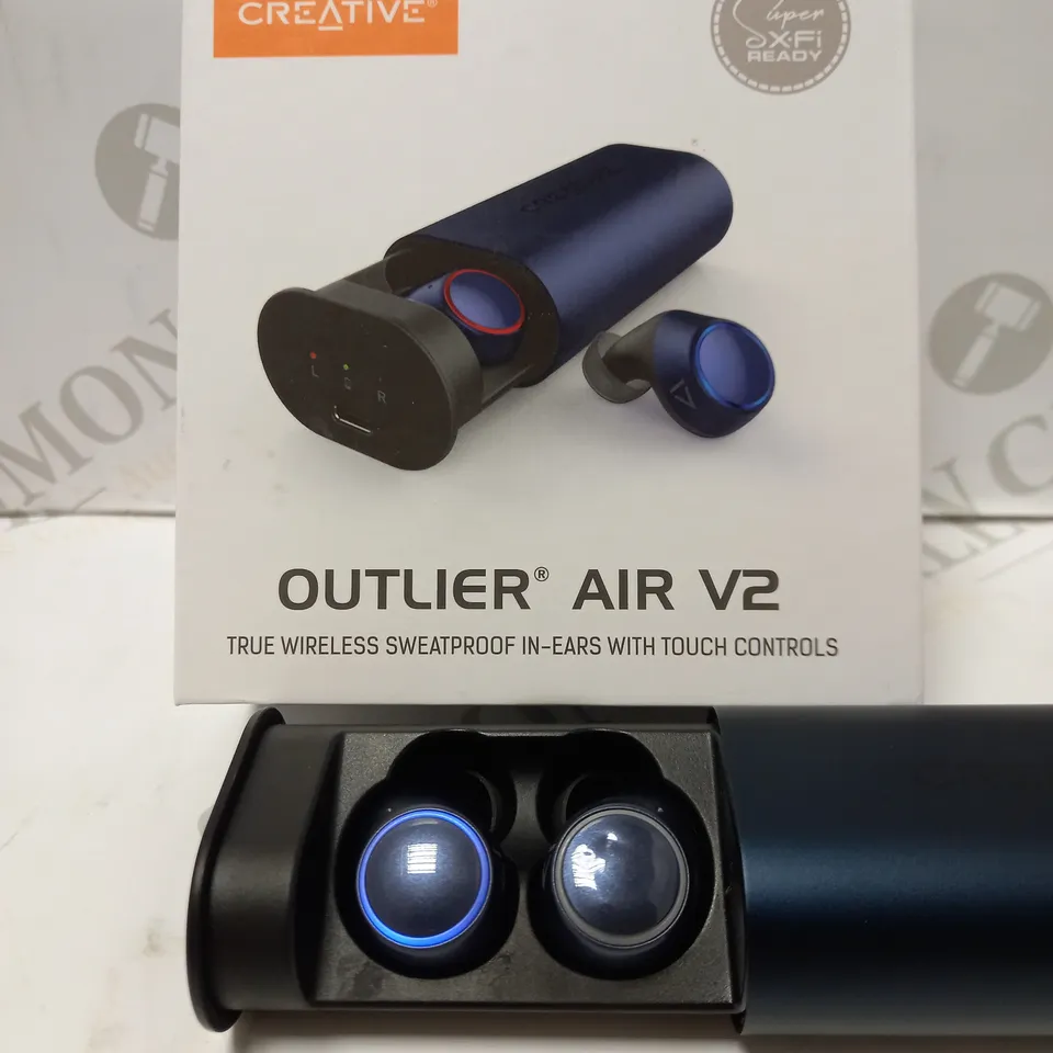 CREATIVE OUTLIER AIR V2 TRUE WIRELESS BLUETOOTH SWEATPROOF IN-EAR HEADPHONES