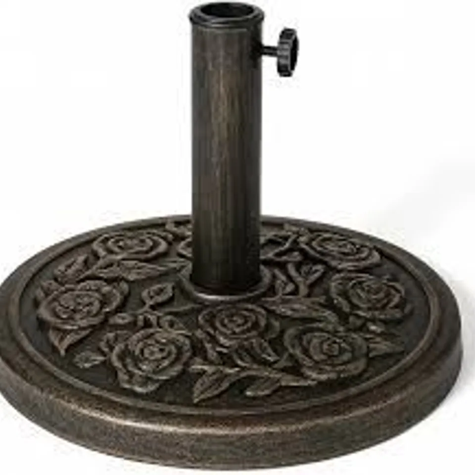 BOXED KEPLIN GARDEN PARASOL BASE -BRONZE-