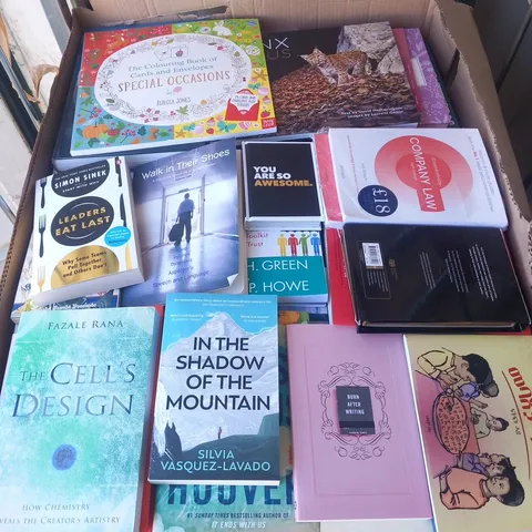LARGE QUANTITY OF ASSORTED BOOK TITLES INCLUDE FICTION AND NON-FICTION TITLES BY AUTHORS SUCH AS;