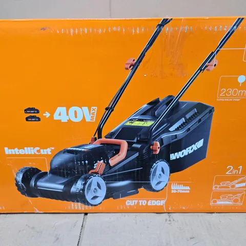 BOXED WORKX 20V MAX LAWNMOWER - COLLECTION ONLY