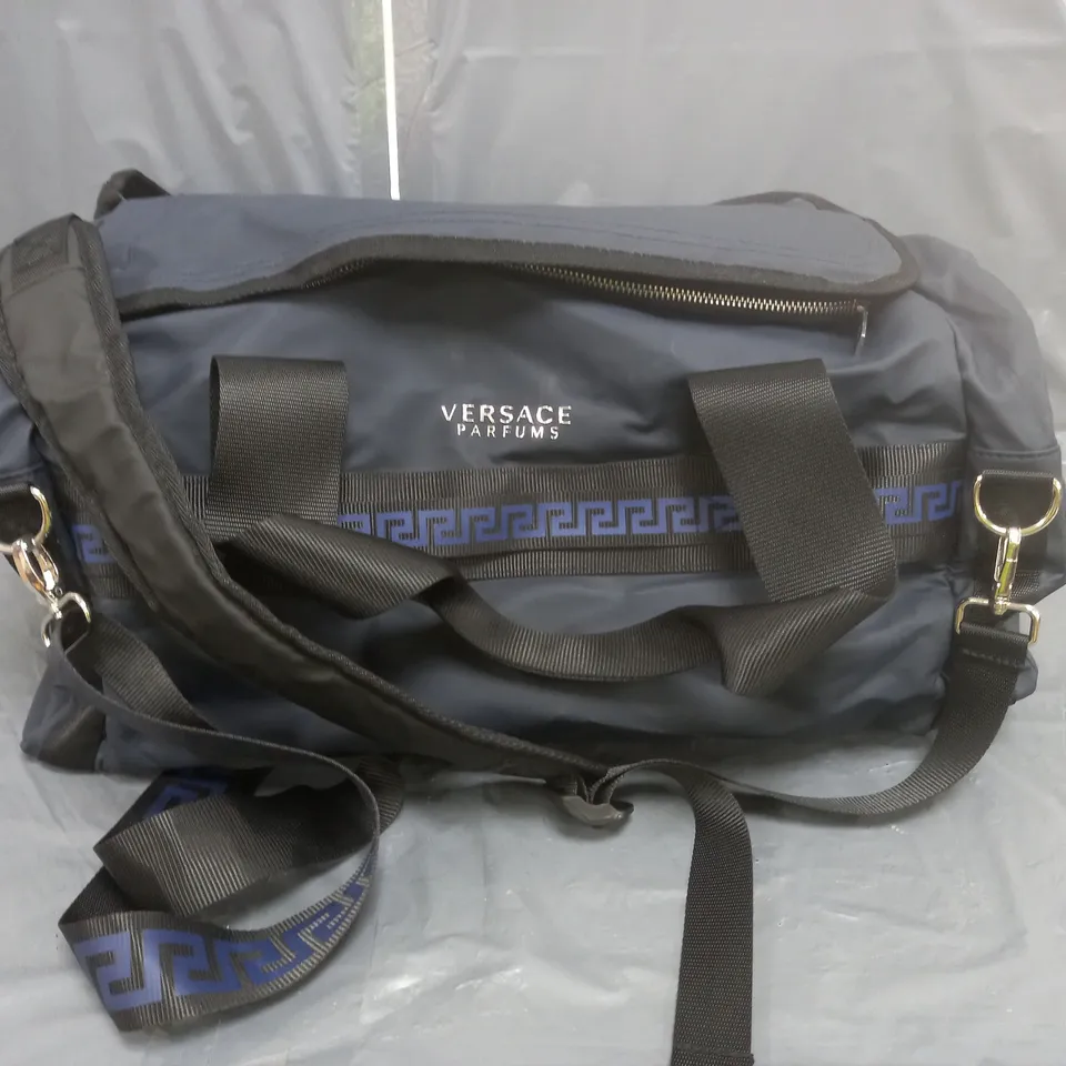 VERSACE PARFUMS HOLDALL BLUE/BLACK