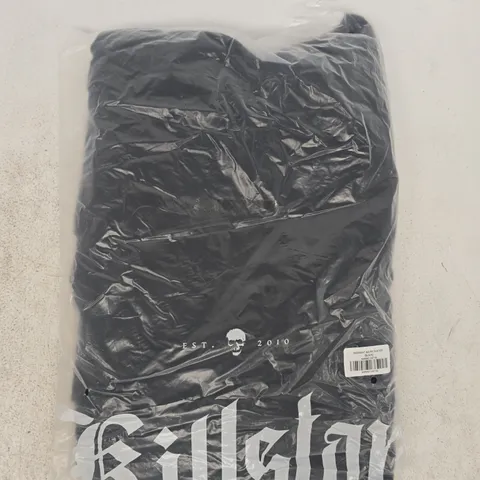 BAGGED KILLSTAR MIDNIGHT AZURE DUSTER IN BLACK SIZE MEDIUM