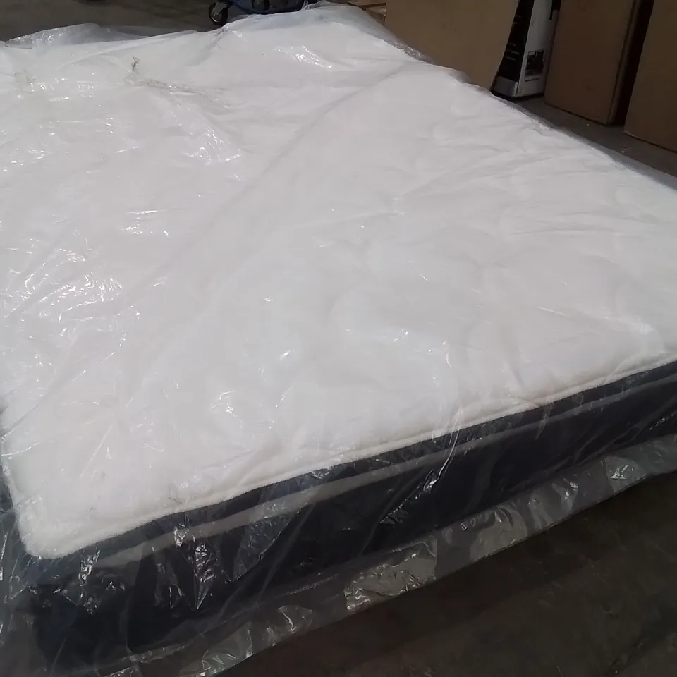 QUALITY BAGGED TIGHT TOP SPRING MATTRESS 25CM/10IN HEIGHT - DOUBLE 