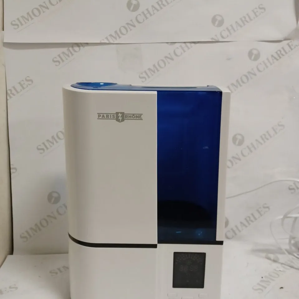 PARIS RHÔNE COOL MIST AIR HUMIDIFIER WITH NIGHT LIGHT