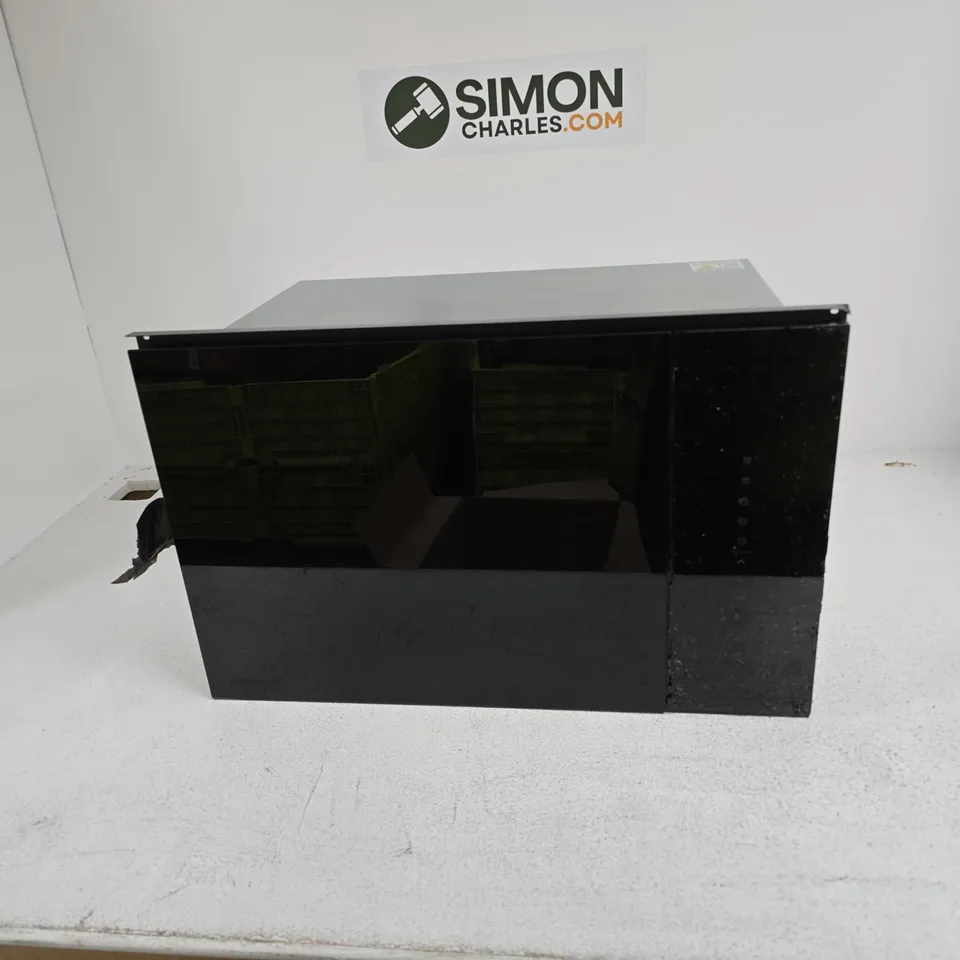 HISENSE HI6 BLACKLINE BIM325GI63DBGUK BUILT-IN 25L SOLO MICROWAVE WITH GRILL - JET BLACK 