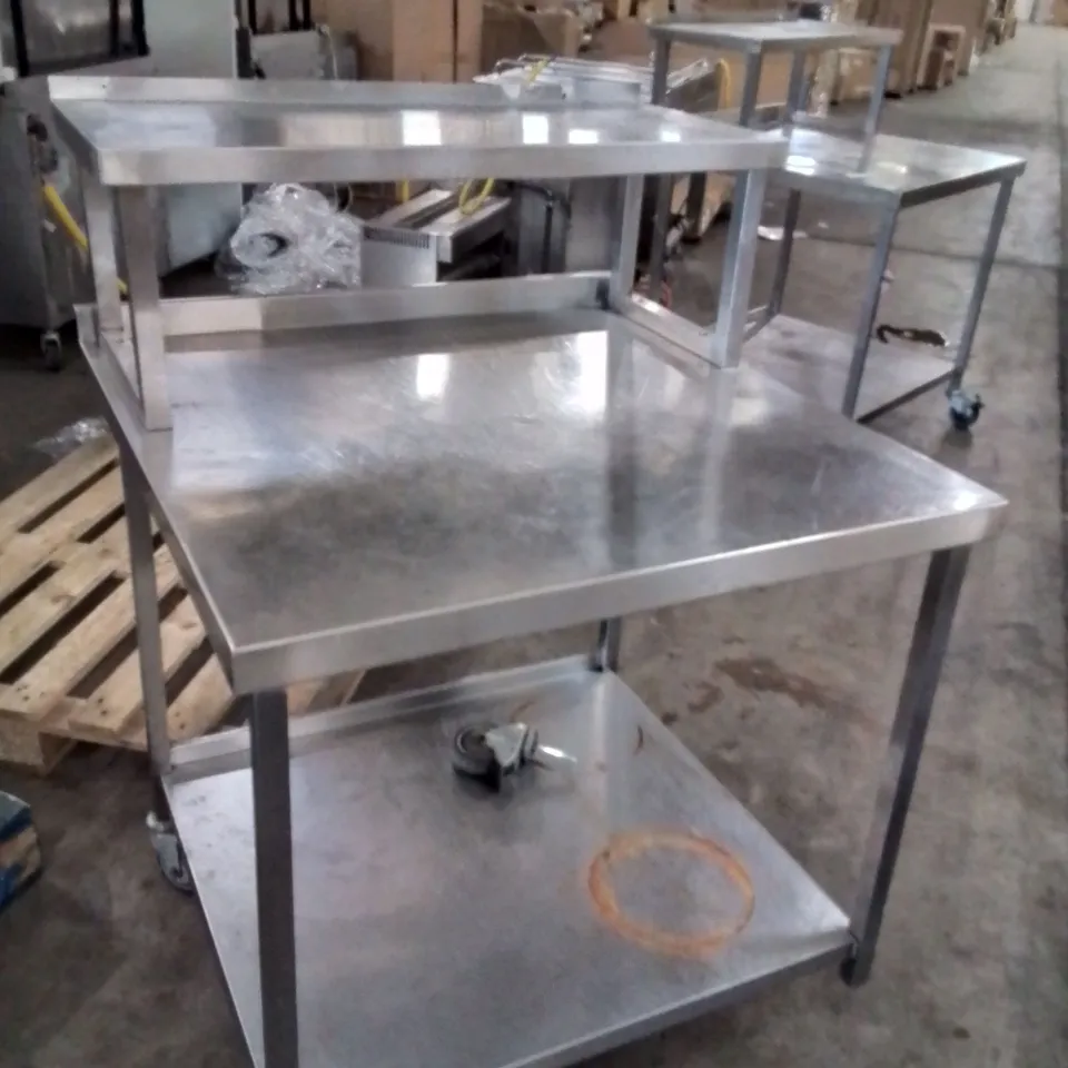 STAINLESS STEEL COMMERCIAL WORKTOP COUNTER 