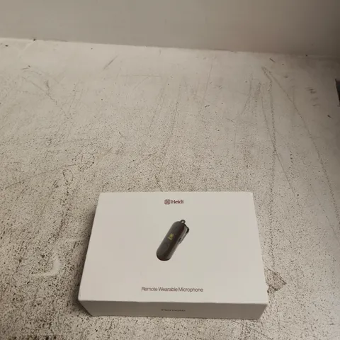 HEIDI REMOTE WEARABLE MICROPHONE – BOXED