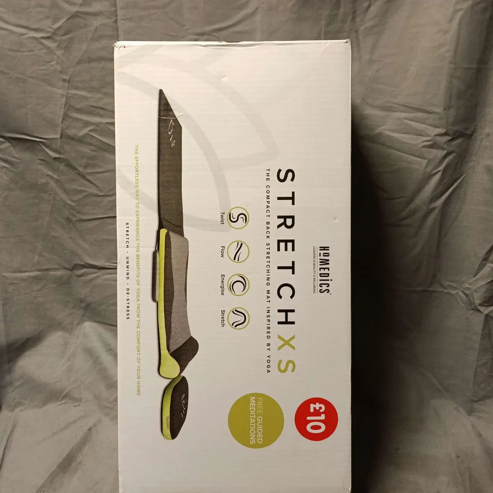 HOMEDICS STRETCHXS STRETCHING MAT INSPIRED BY YOGA BOXED