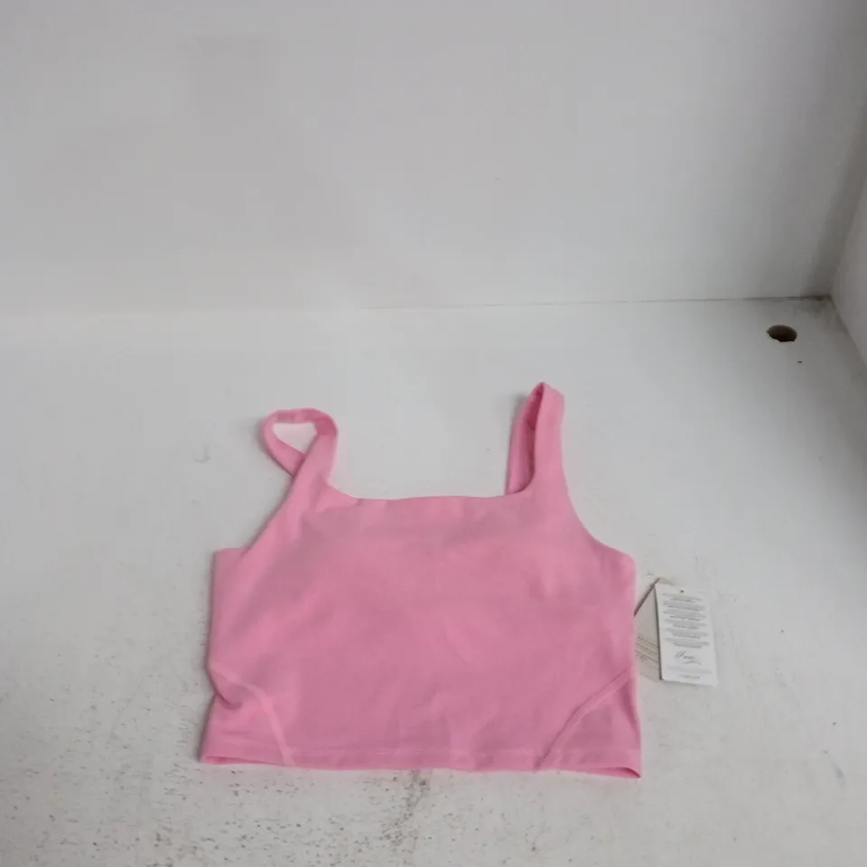 BOX OF APPROXIMATELY 20 ASSORTED ITEMS TO INCLUDE: ALL IN MOTION PINK SPORTS BRA