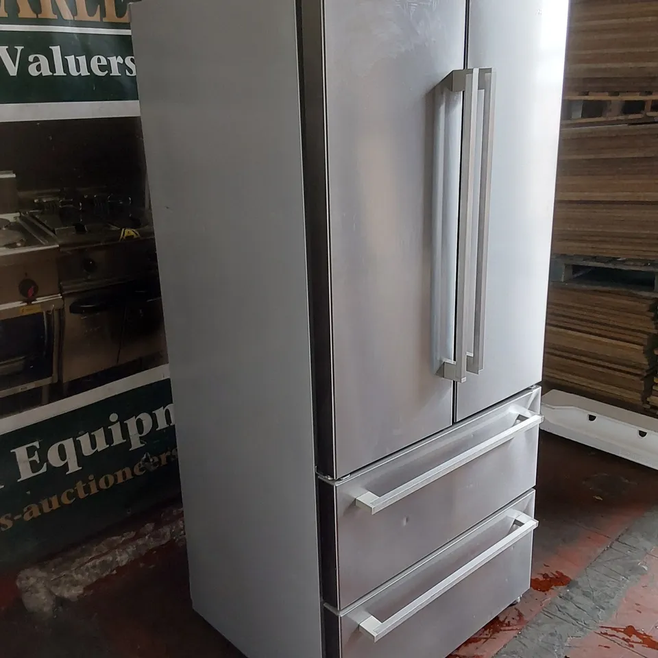 SMEG FQ55FX1 AMERICAN FRIDGE FREEZER - STEEL