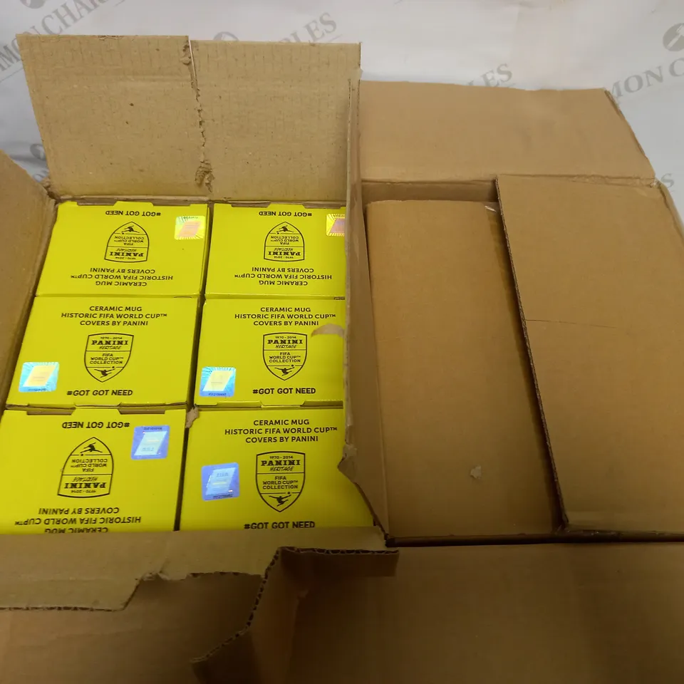 PANINI HERITAGE CUPS X24 - COLLECTION ONLY 