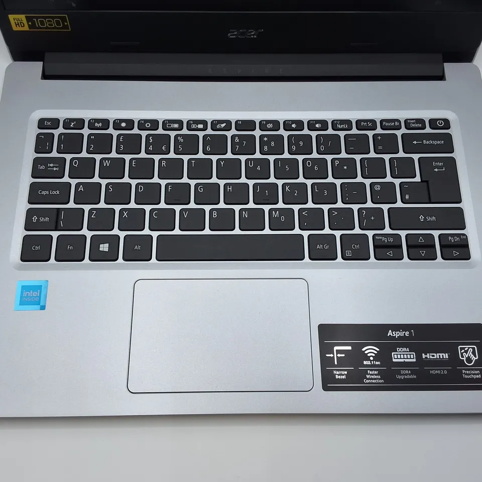 BOXED ACER ASPIRE 1 INTEL LAPTOP IN SILVER 