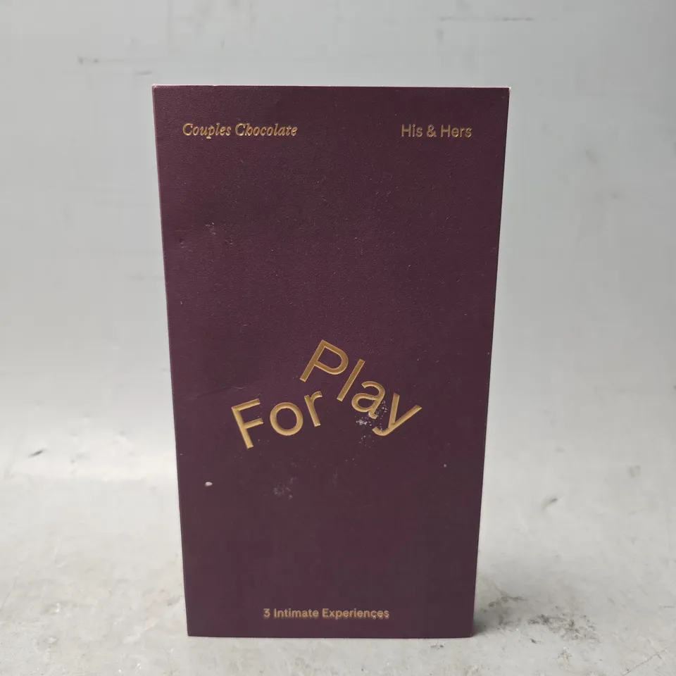 COUPLES CHOCOLATES HIS & HERS FOR PLAY