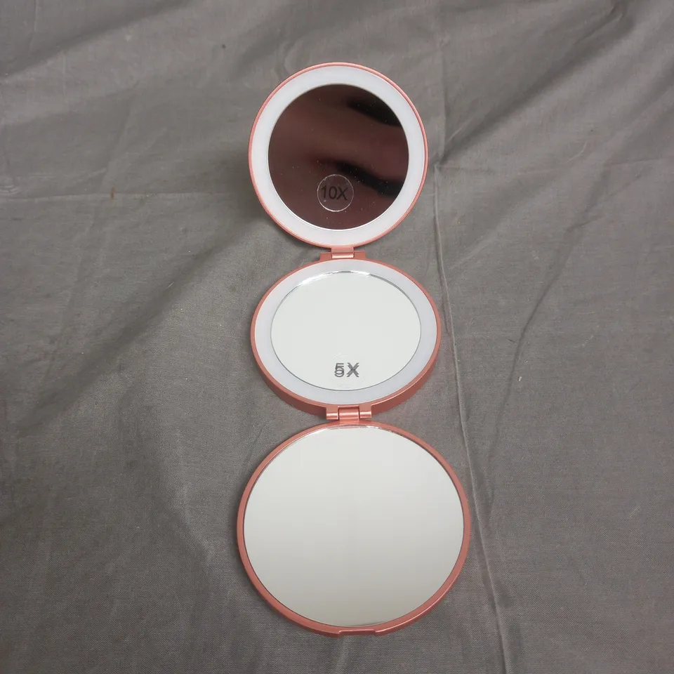SIMPLY BEAUTY METALIC GOLD 3X MIRROR 