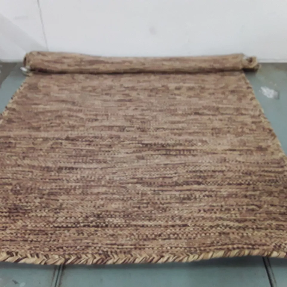 BRAND NEW PACO HOME KILIM BROWN RUG 60 X 110CM