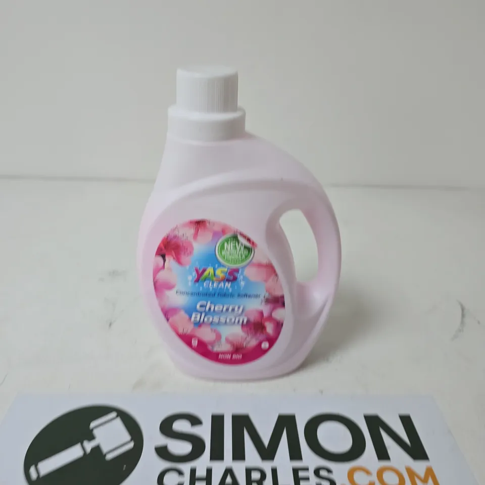 YASS CLEAN CHERRY BLOSSOM FABRIC SOFTENER – CONCENTRATED, NON-BIO - 2L