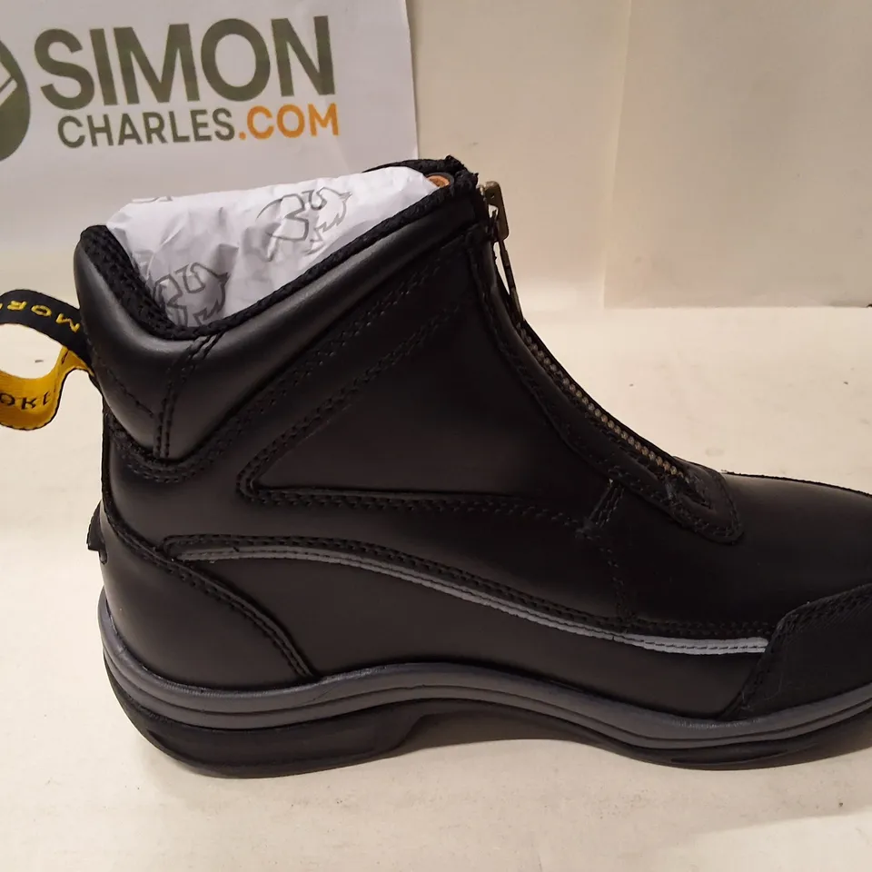 MORETTA TERZO BLACK BOOTS – UK4 (EU37)