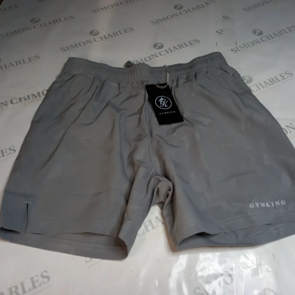 GYMKING DEBOSSED SHORTS SIZE S