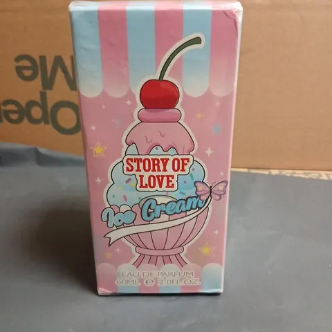 BOXED AND SEALED STORY OF ICE CREAM EAU DE PARFUM 60ML
