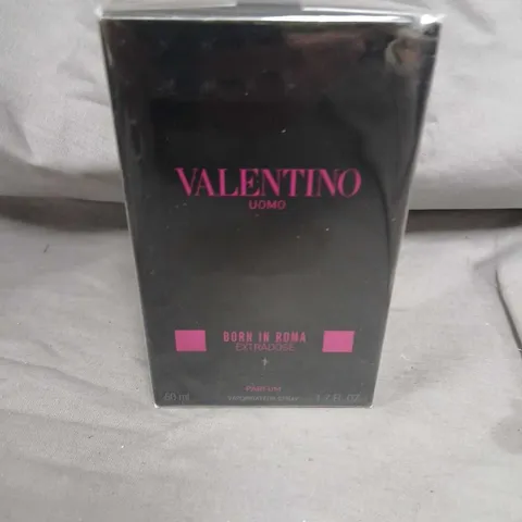 BOXED AND SEALED VALENTINO UOMO BORN IN ROMA PARFUM 50ML