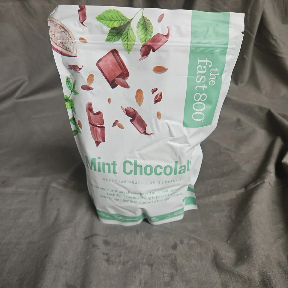 SEALED THE FAST 800 MINT CHOCOLATE REAL FOOD SHAKE 500G
