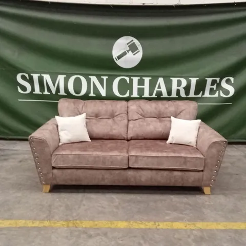 AMAYA FABRIC 3 SEATER SOFA