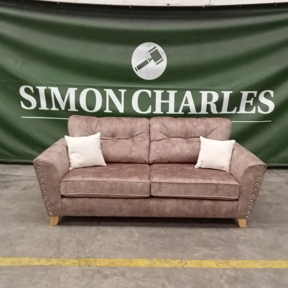 AMAYA FABRIC 3 SEATER SOFA RRP £999