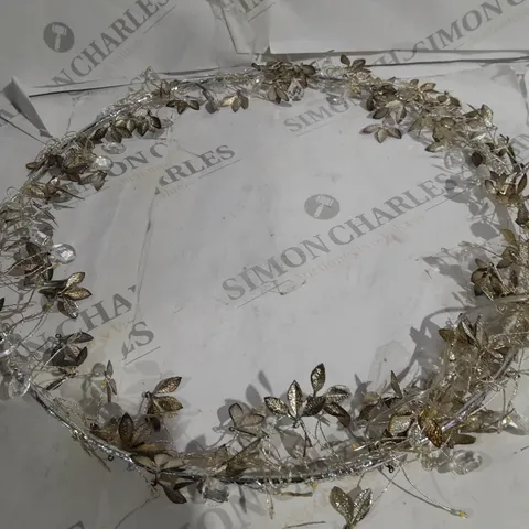 ALISON CORK PRE LIT JEWELLED WREATH