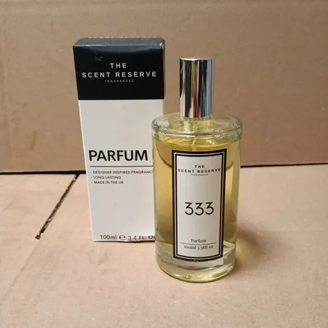BOXED THE SCENT RESERVE 333 PARFUM - 100ML