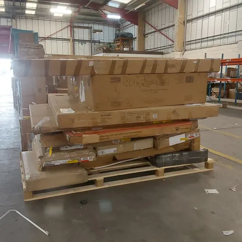 PALLET CONTAINING A LARGE ASSORTMENT OF FURNITURE PARTS ECT
