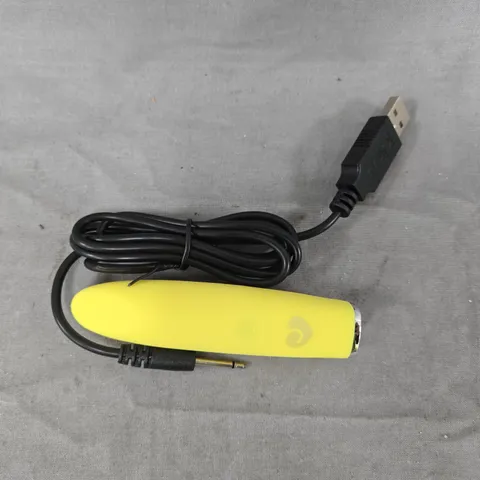 LOVEHONEY MON AMI BULLET MASSAGER IN YELLOW