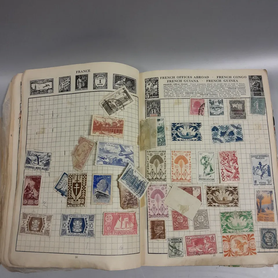 THE WANDERER ALBUM OF POSTAGE STAMPS OF THE WORLD 