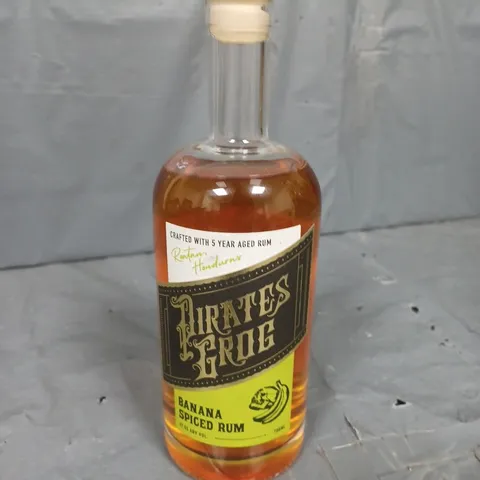 PIRATES GROG BANANA SPICED RUM (700ML) - COLLECTION ONLY