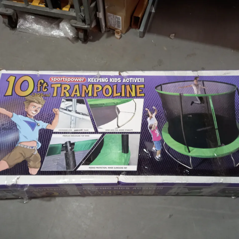 SPORTSPOWER 10FT TRAMPOLINE COLLECTION ONLY