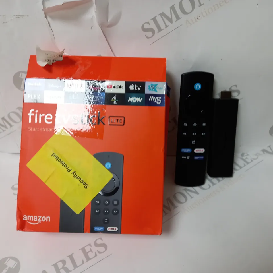 BOXED AMAZON FIRE TV STICK LITE