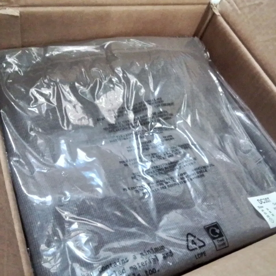 BOX CONTAINING APPROXIMATELY 9 BRAND NEW SIMPLY BEE ONE SHOULDER TOP ACID WASH SIZE UK 30