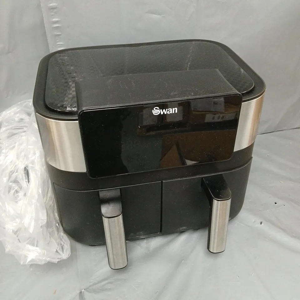 BOXED SWAN 7.6L DUAL AIR FRYER 